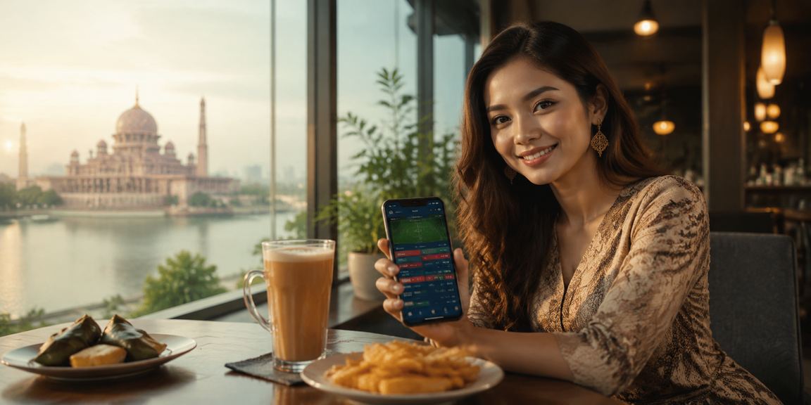Pemain Putrajaya bermain Sukan Maya dari telefon pintar di wangkaya